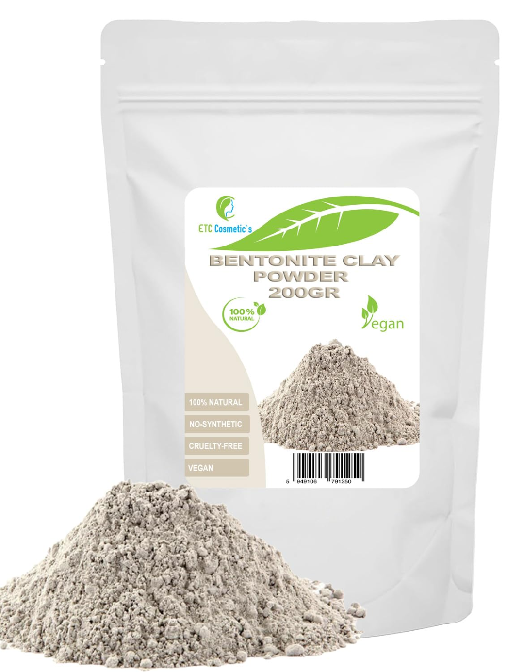 SA NC BENTONITE CLAY POWDER 200G